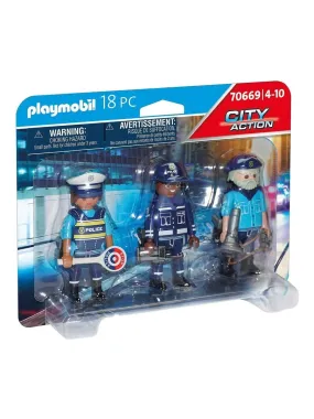 70669 Police Equipe De Policiers, 'playmobil' City Action - N/A
