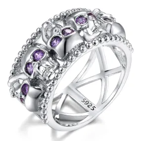 Bague année 30 Argent Femme Rétro