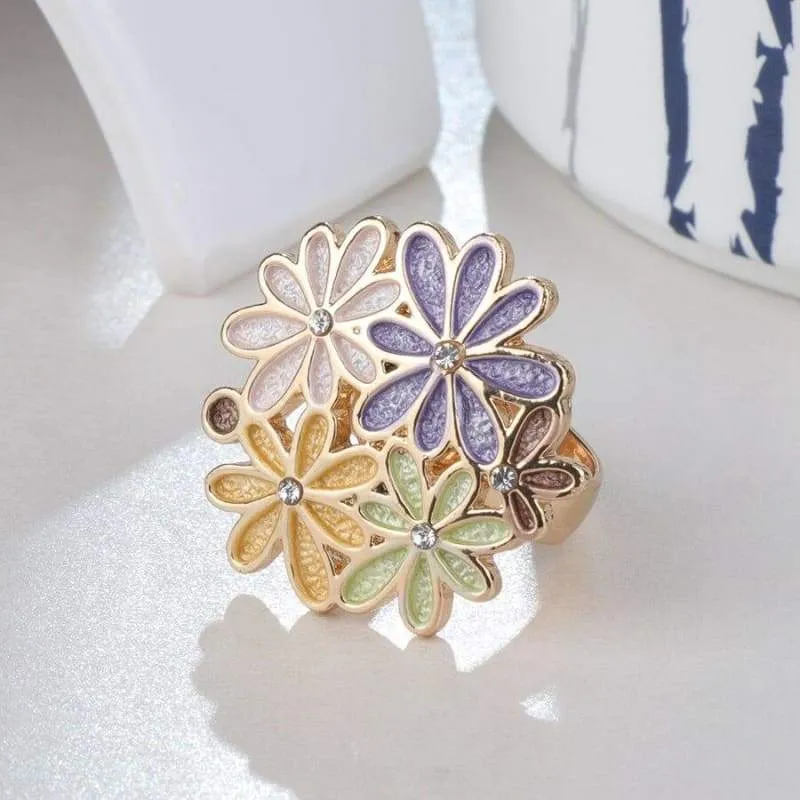 Bague Vintage Fleurs