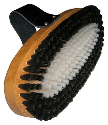 Brosse Vola Racing Ovale Racing Nylon/crin Blanche