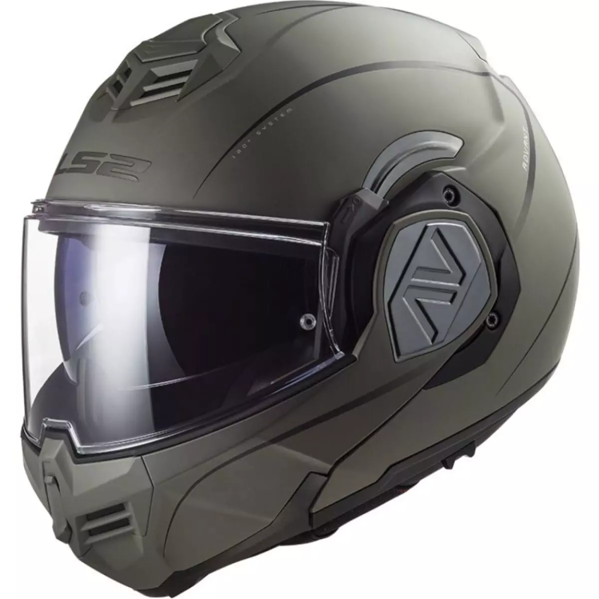 Casque LS2 Advant Graphic FF906 Special Sable Mat - Casque Modulable