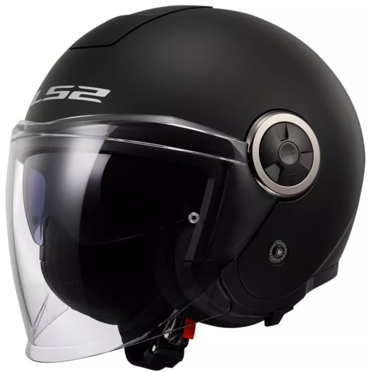 Casque LS2 OF620 Classy Solid Noir Mat - Casque Jet