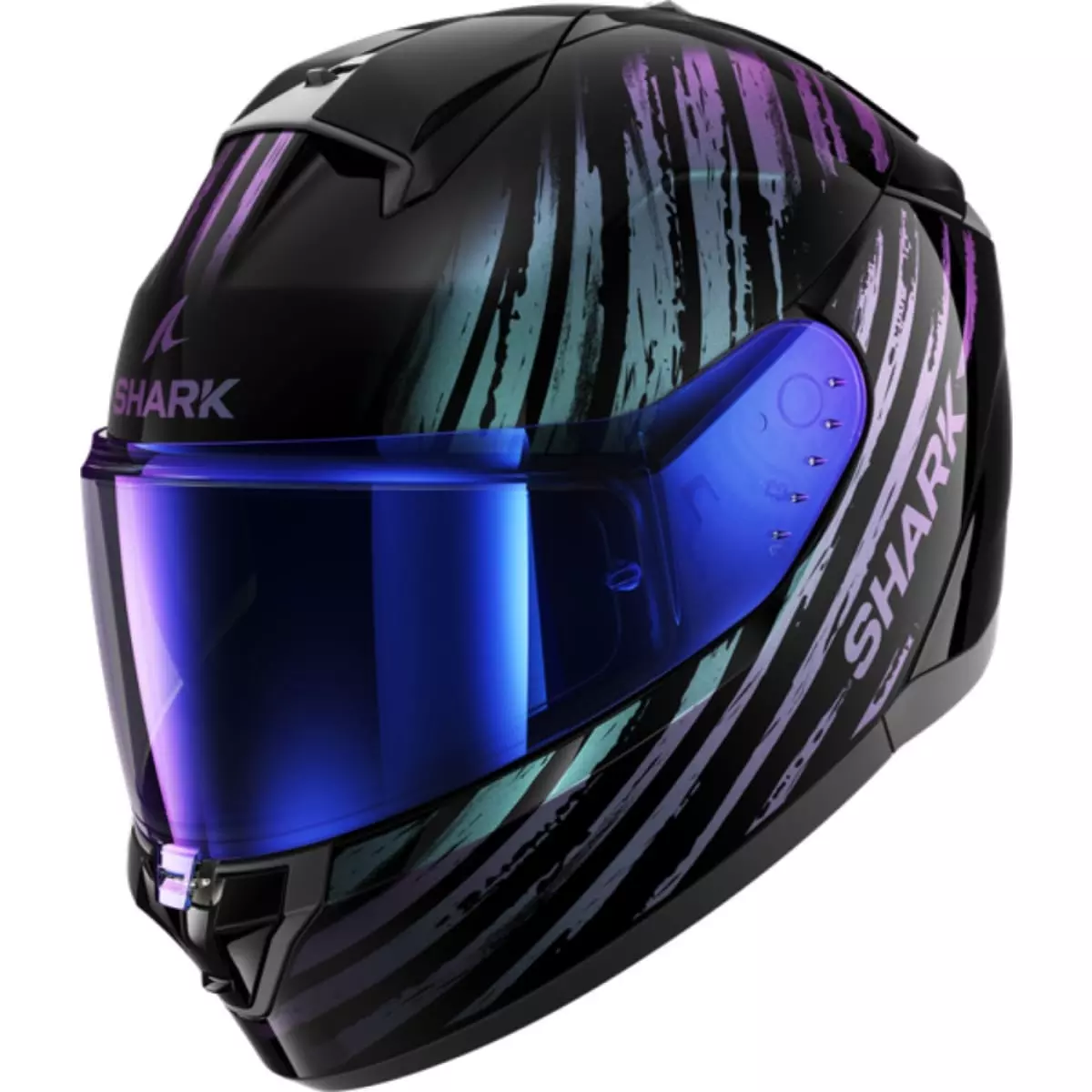 Casque Shark Ridill 2 Assya Noir Brillant - Casque Intégral