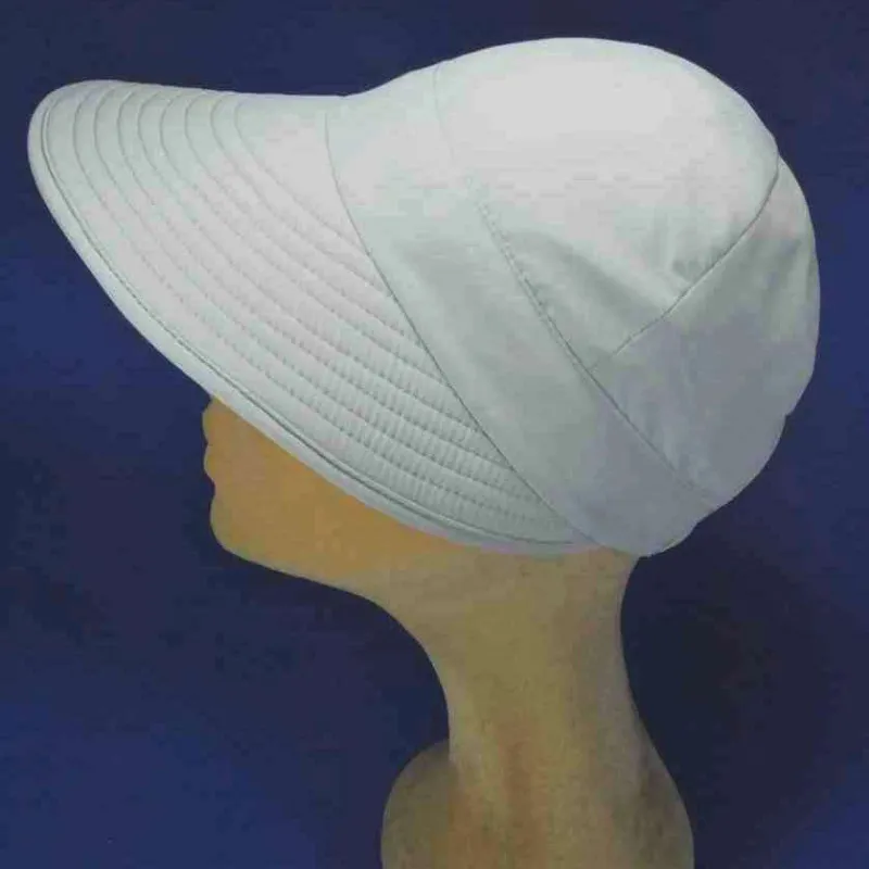 Casquette MTM très grande visière grise | Chapeaux MTM souple anti UV