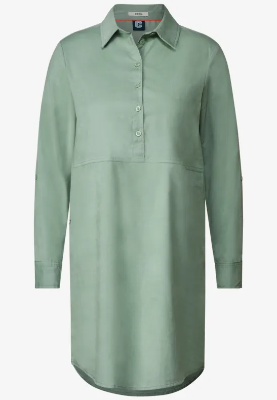 CECIL Robe en velours milleraies 