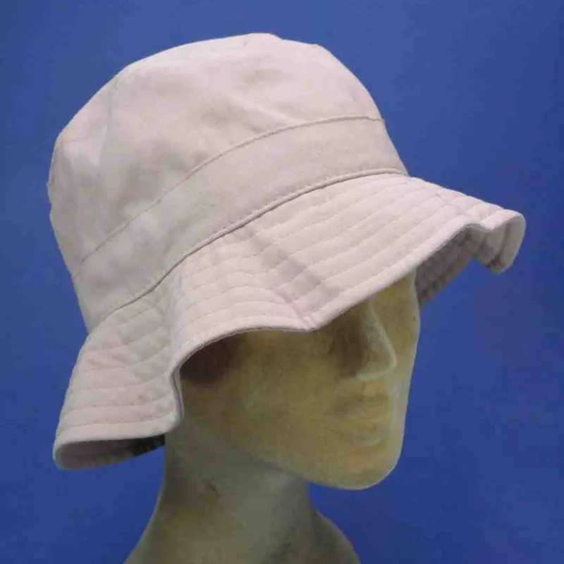 Chapeau réglable à bord moyen, couleur vieux rose | Chapeau été femme