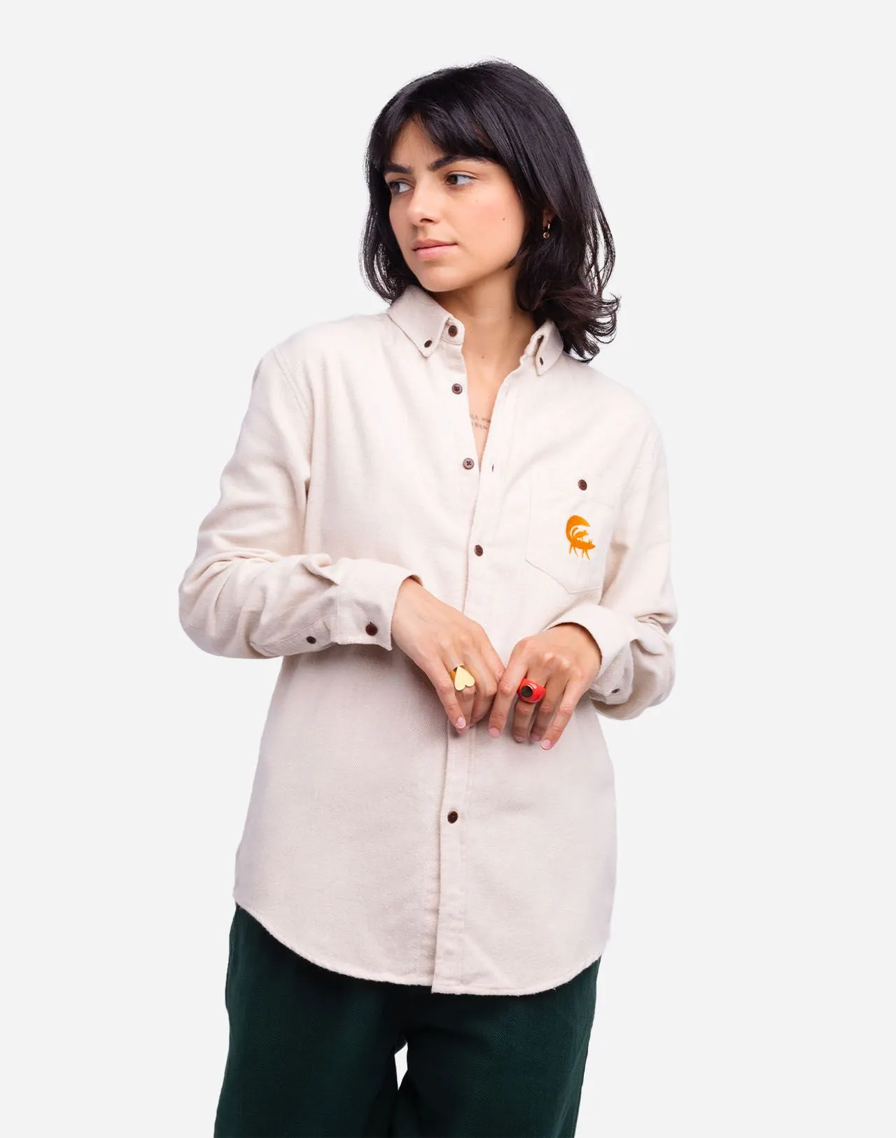 Chemise Classico Father écru Taille L Couleurs Écru