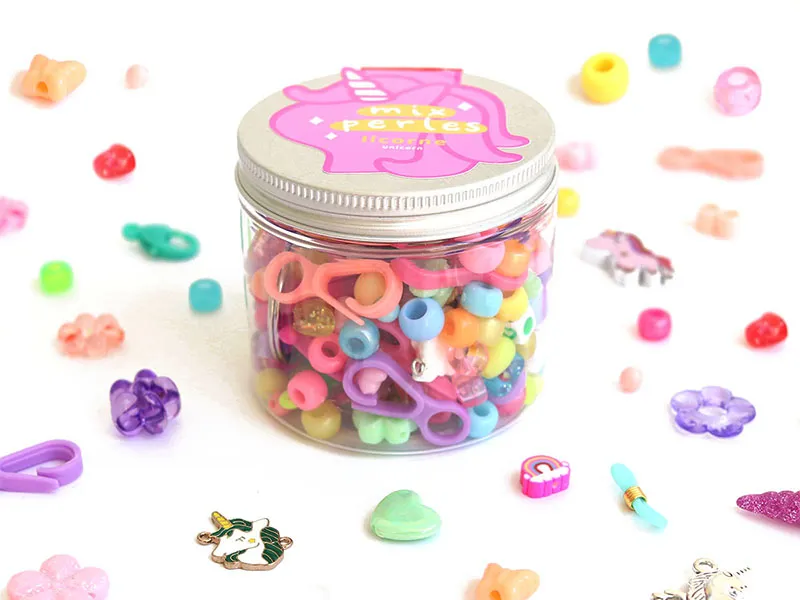 Craquez pour ce nouveau mix de perles Licorne et créez des bijoux !