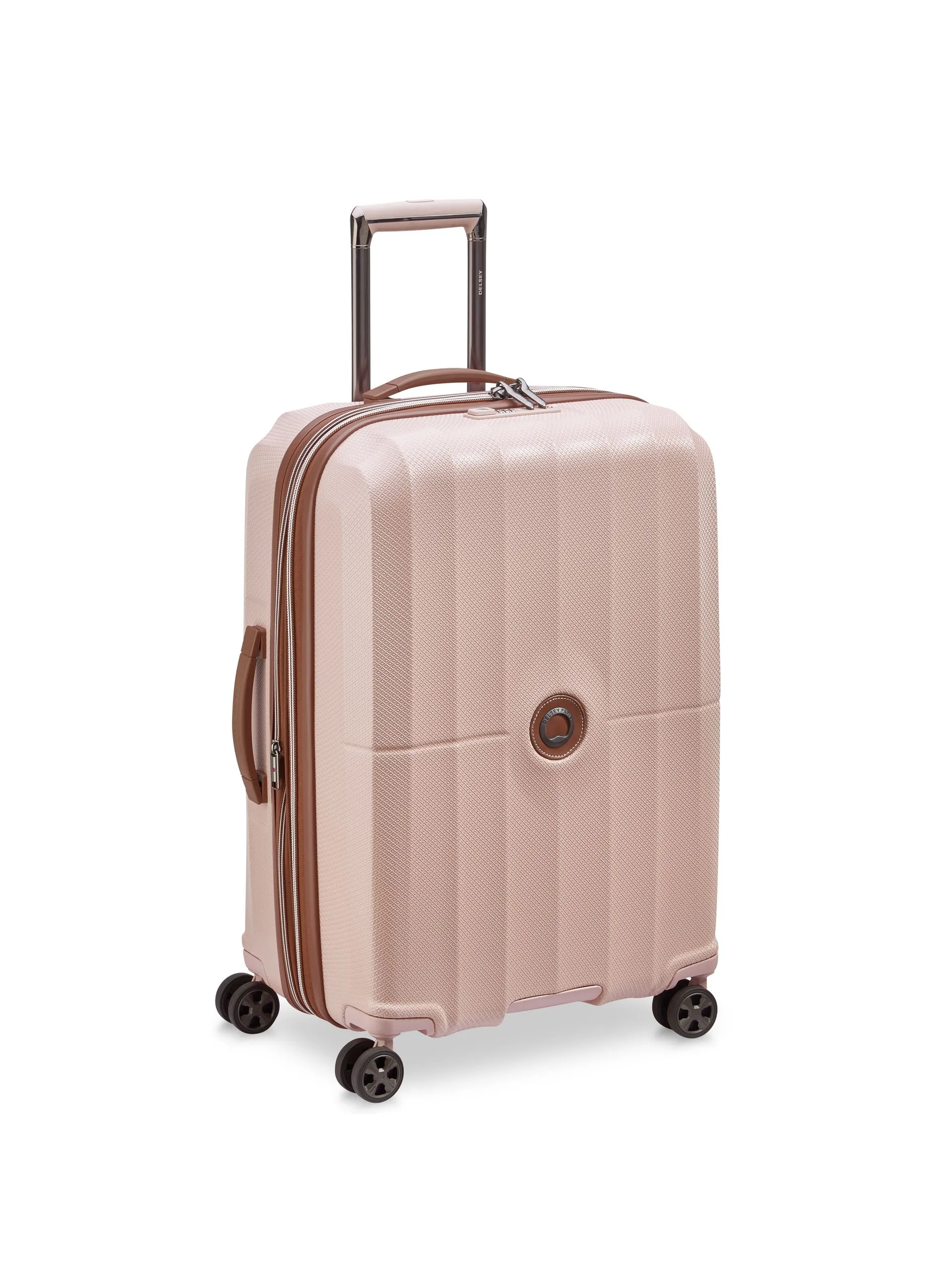 DELSEY PARIS  Valise soute rigide taille l - st tropez - Rose