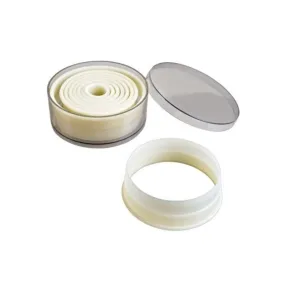 Découpoirs ronds lisses assortis (x9) 