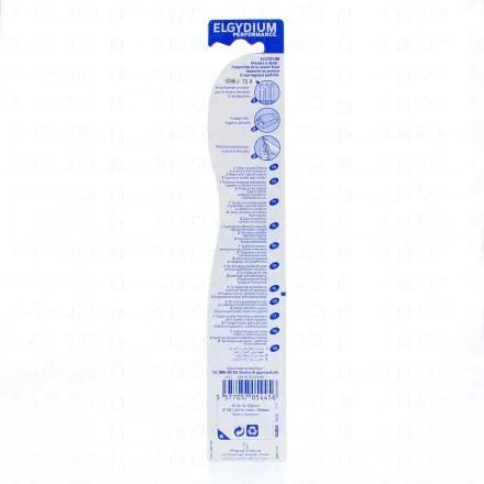 ELGYDIUM Brosse a dents performance souple
