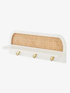 Etagère porte-manteau cannage écru - Vertbaudet