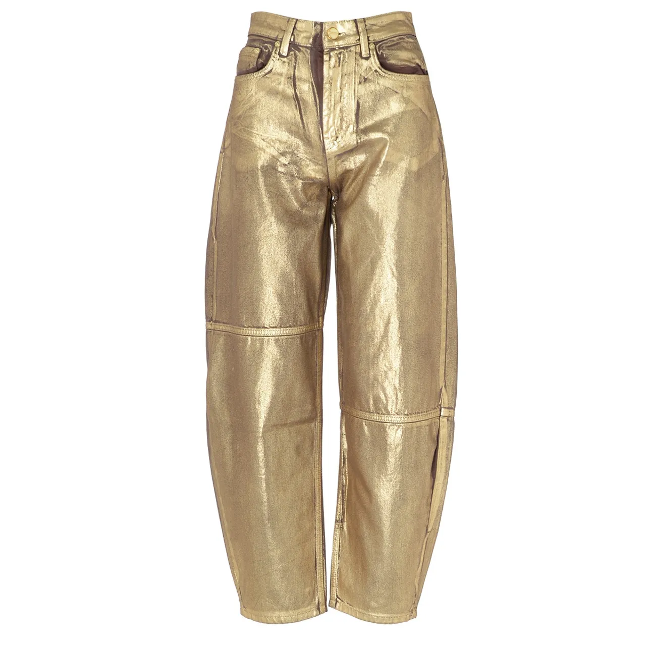Ganni Jeans gold denim