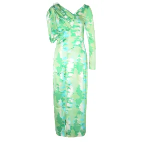 Ganni Robe longue verte