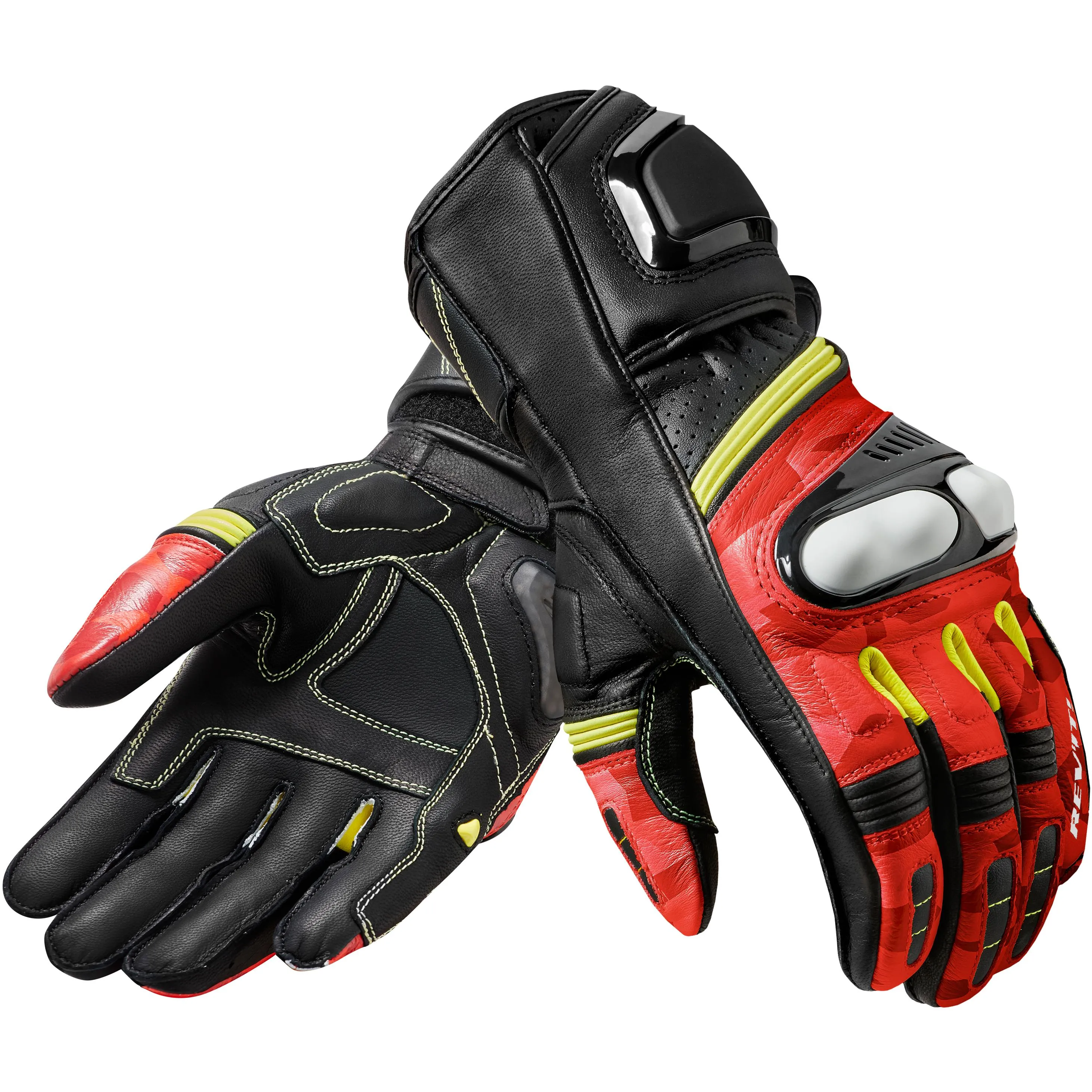 Gants LEAGUE REVIT Noir/Rouge - MAXXESS.FR, Gants moto racing