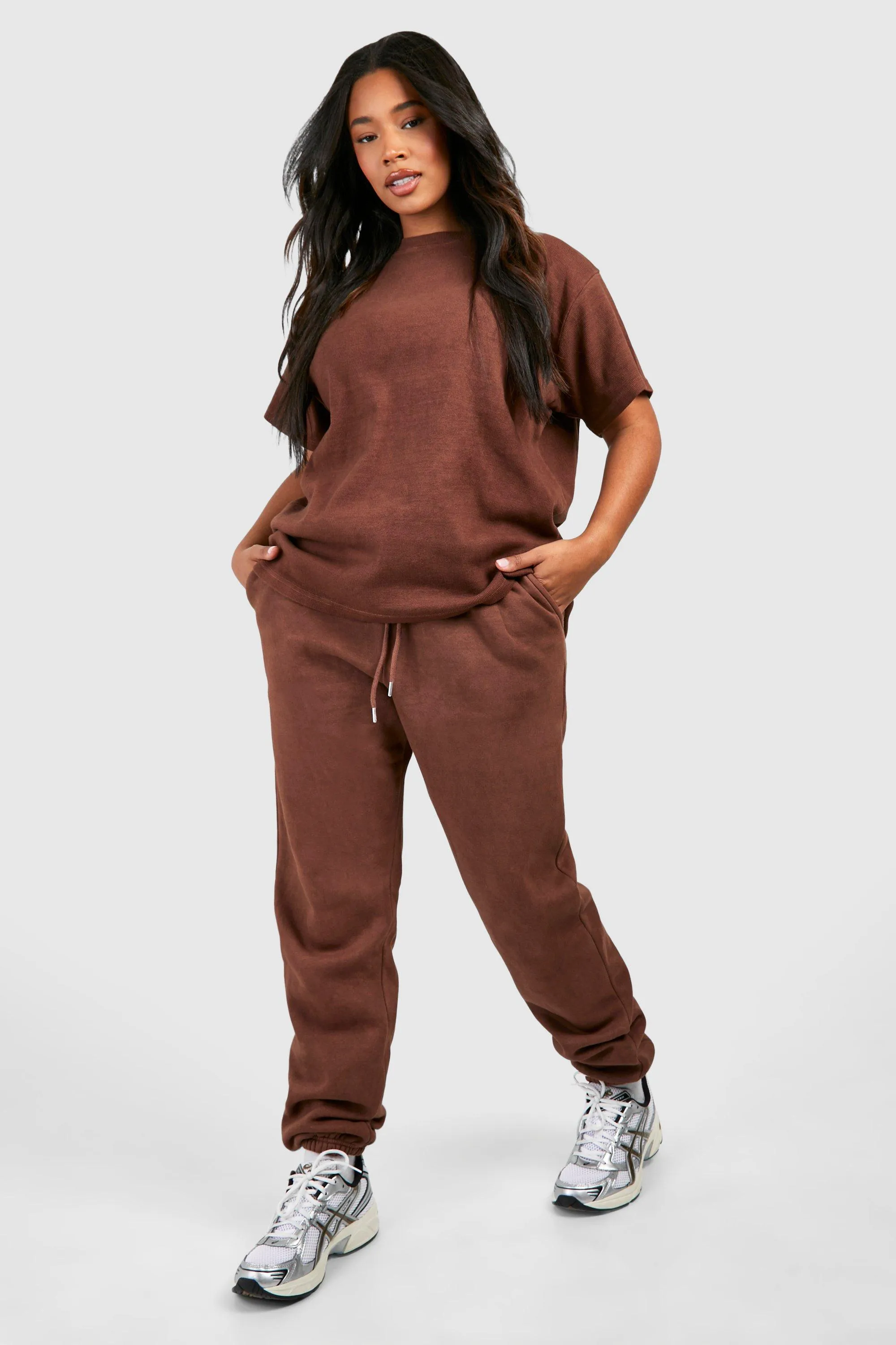 Grande taille - Jogging délavé