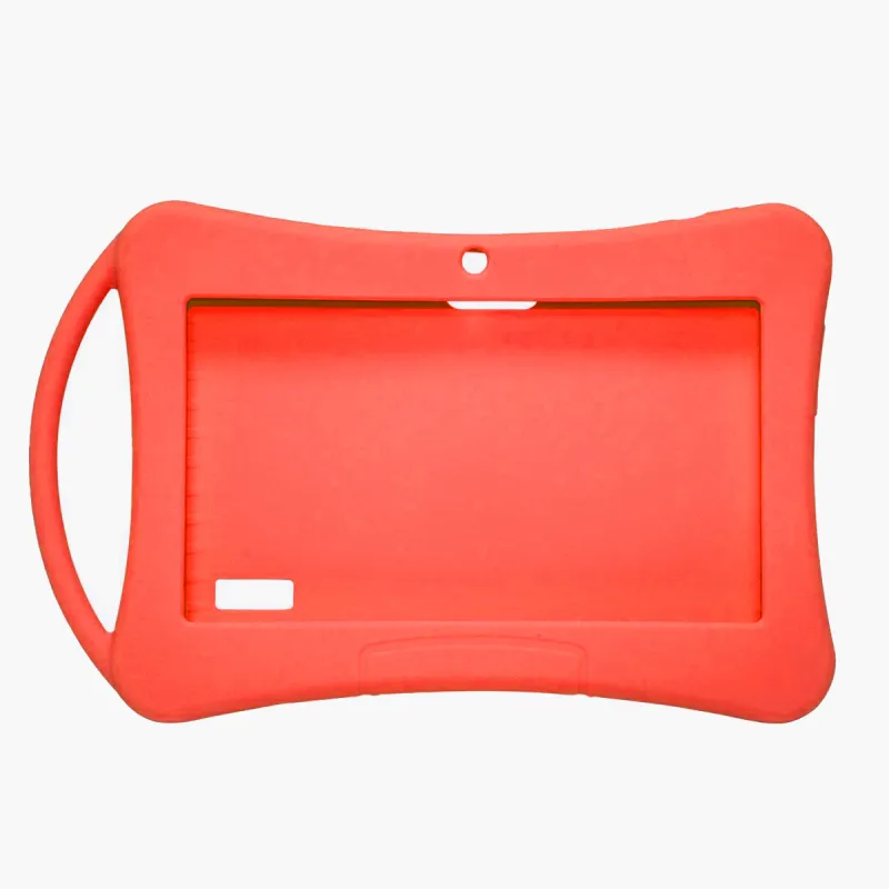 Housse Tablette 7 Pouces Universelle Souple Enfant Rouge