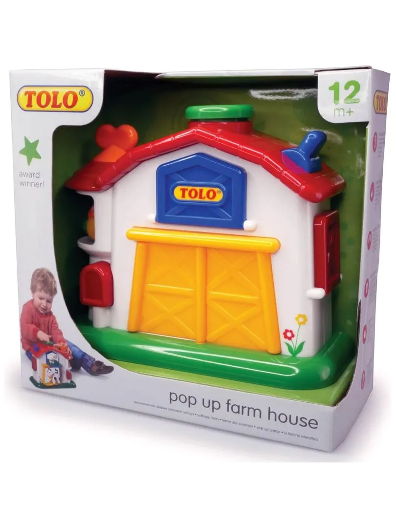 Jeu d'éveil Pop Up- La ferme - N/A