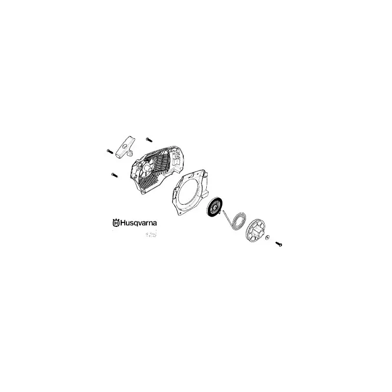 Lanceur complet tronçonneuse Husqvarna - 582618301