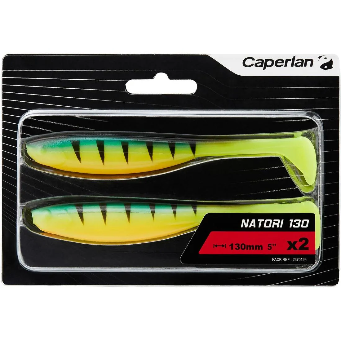 LEURRE SOUPLE PCHE AUX LEURRES NATORI 130 FIRE TIGER X2