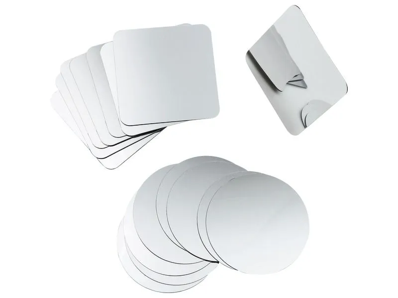 MIROIRS EN PLASTIQUE Ronds et carrés