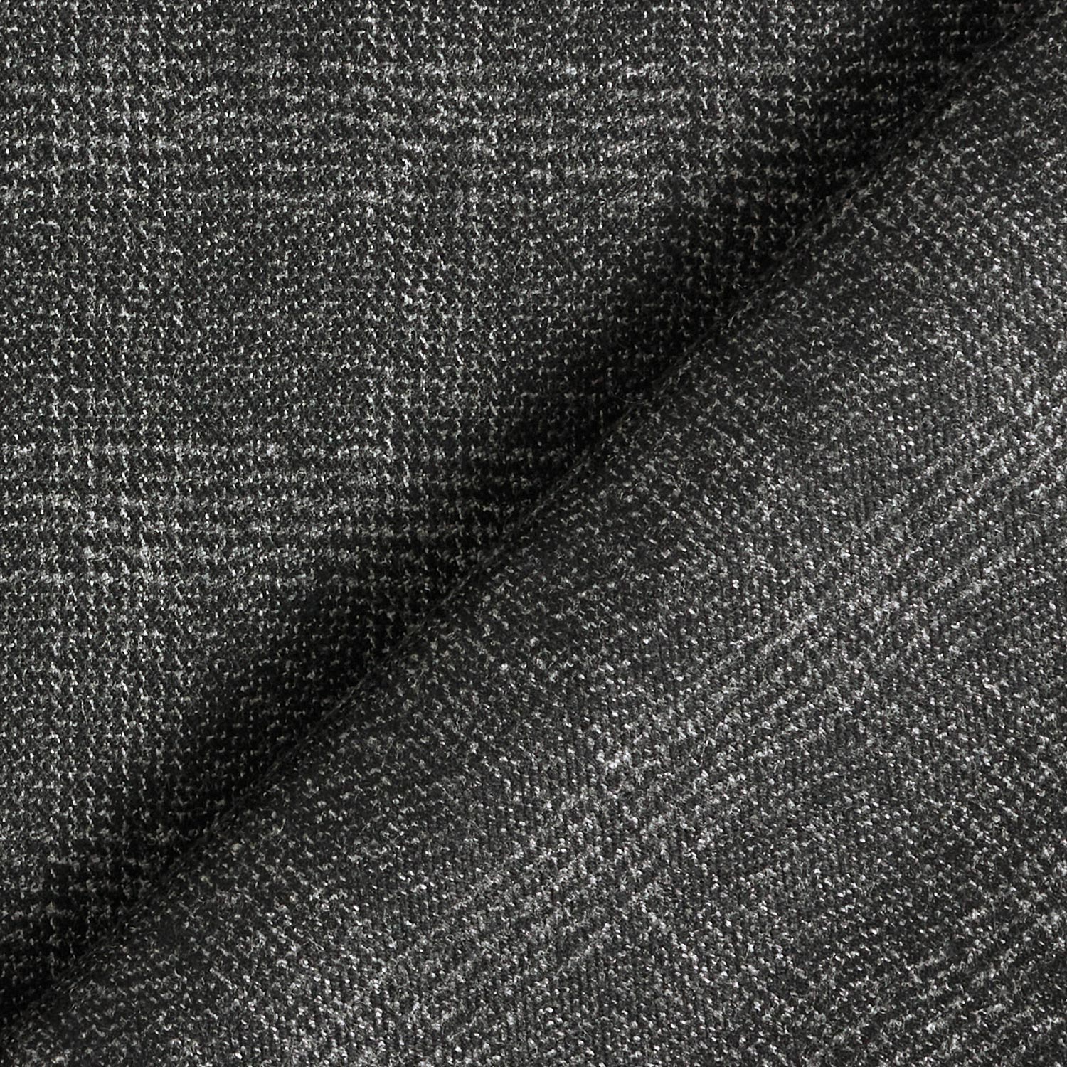 Mélange viscose Prince-de-galles – anthracite