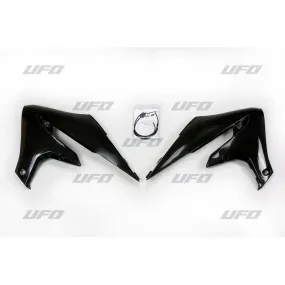 Ouïes de radiateur UFO noir Yamaha YZF450F - piecemotoquad