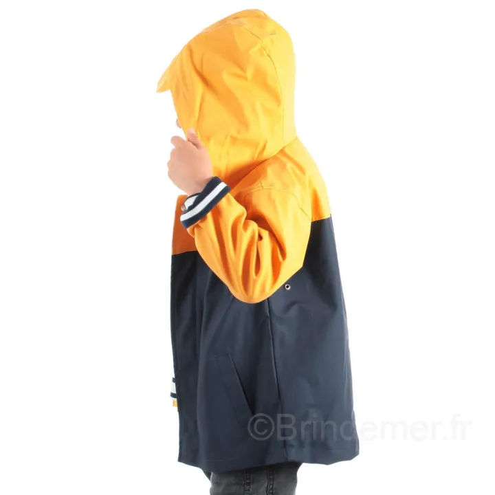 Parka bicolore doublée polaire pour bébé et enfant Week-end à la Mer