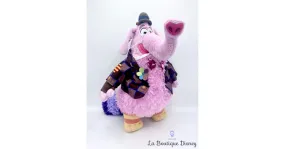 Peluche Bing Bong Vice Versa Disney Store 2016 écusson éléphant rose 42 cm