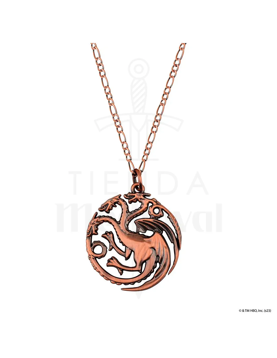 Pendentif écusson Targaryen - Game of Thrones ⚔️ Boutique Épées