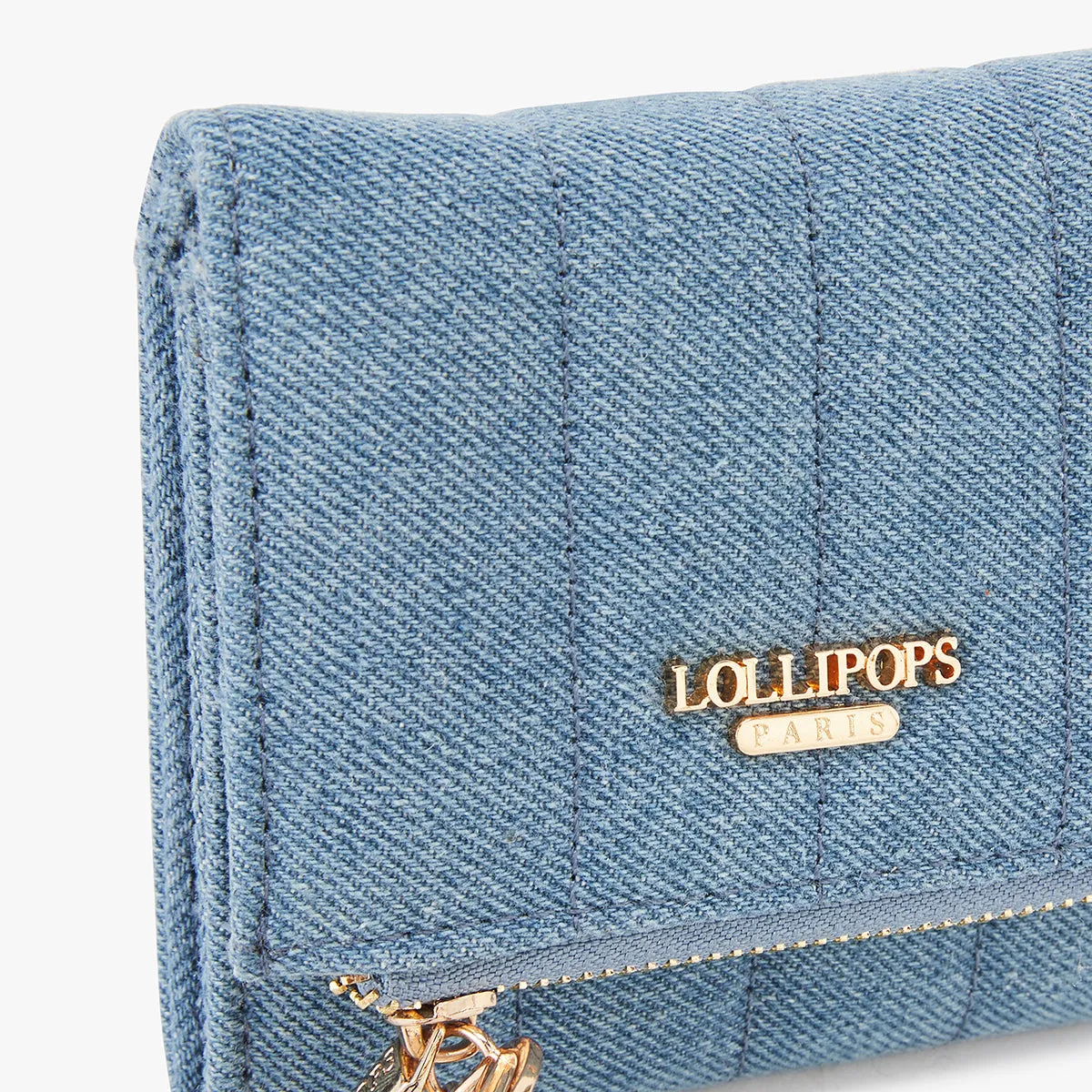 Petit portefeuille bleu Lixa