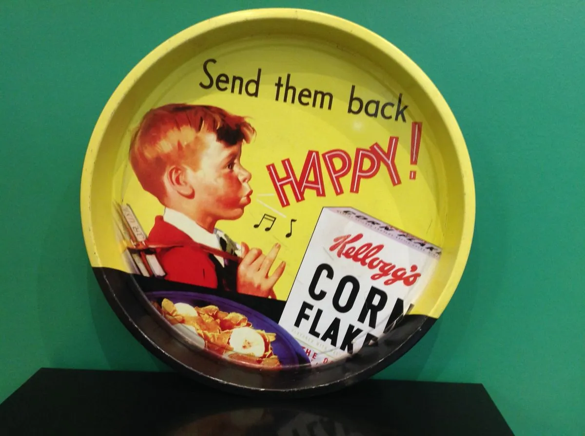 plateau Kellogg's publicitaire