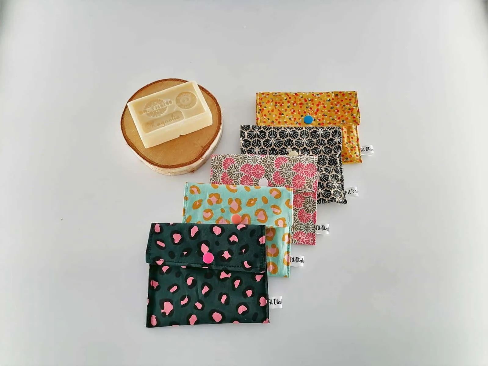 Pochette à savon shampoing solide Zéro Déchet • Fil'Otablo