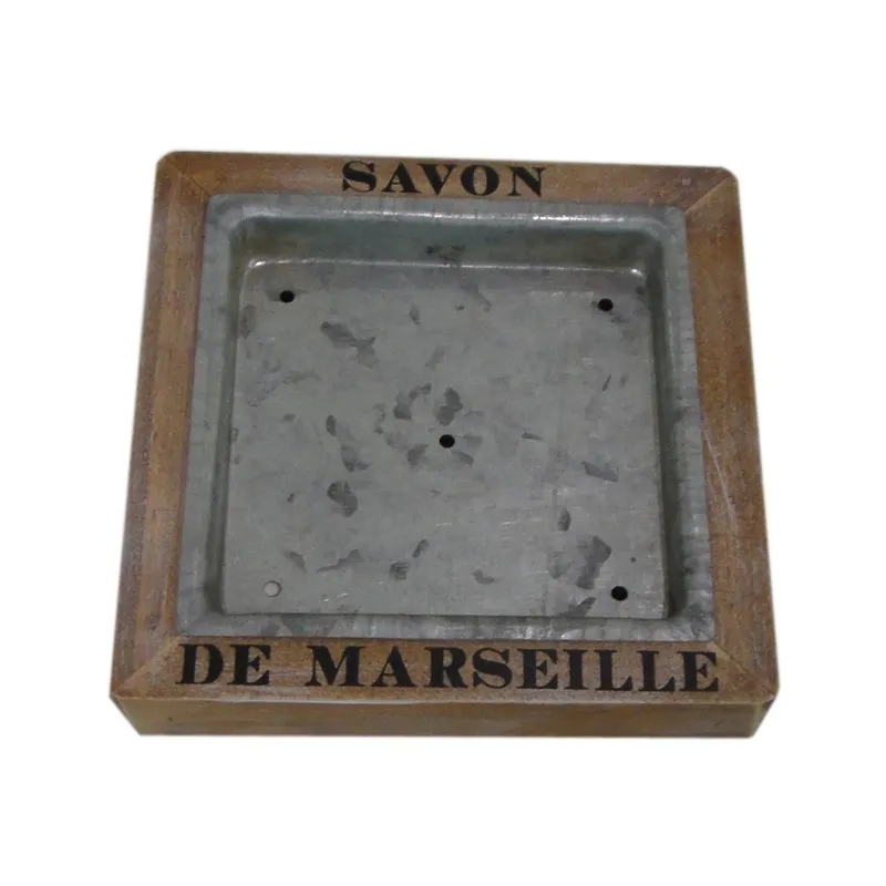 Porte-savon carré "Savon de Marseille"