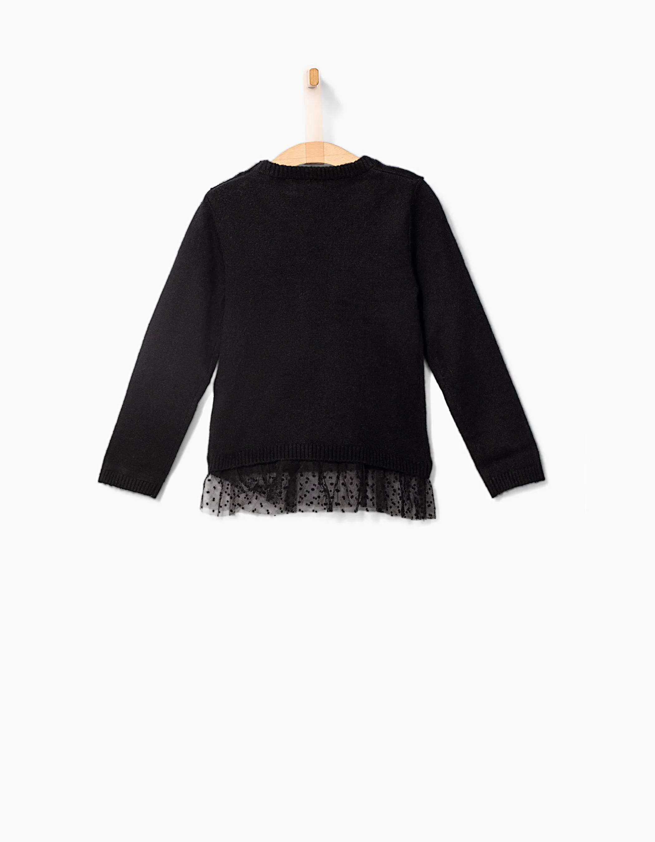 Pull 'Free Spirit' et son tulle plumetis fille