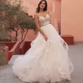 Robe de Mariée Volant Tulle