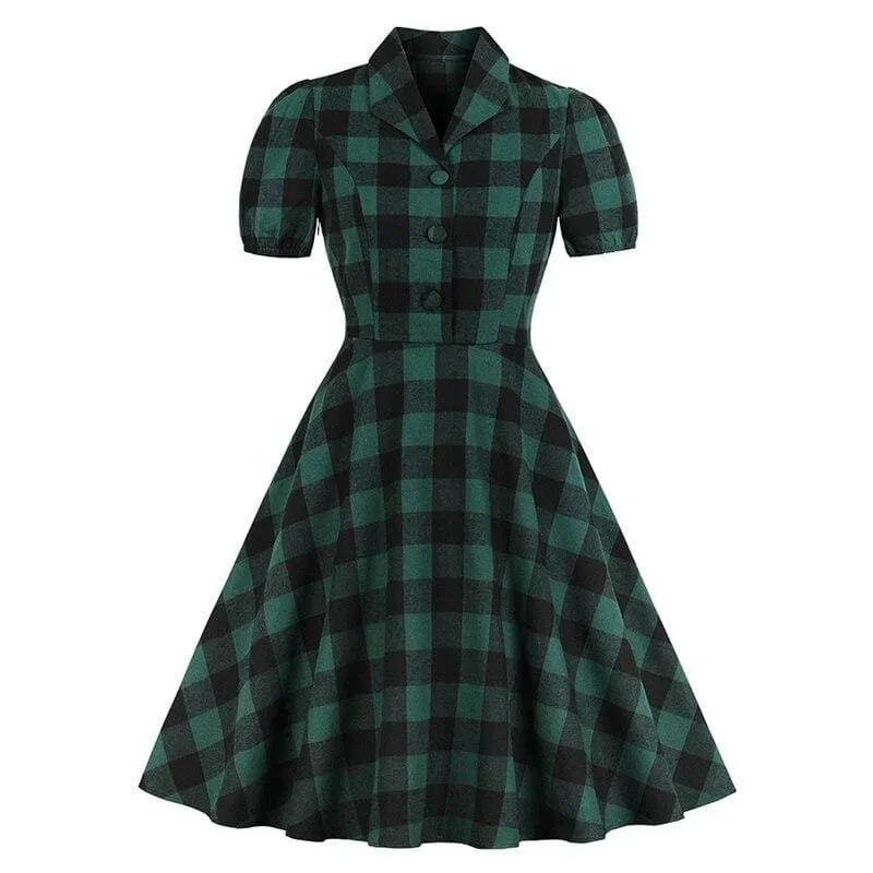 Robe Esprit Verte Vintage