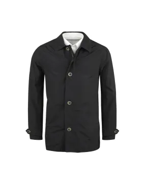 S4 Imperméable bleu marine pour homme grand - Size-factory