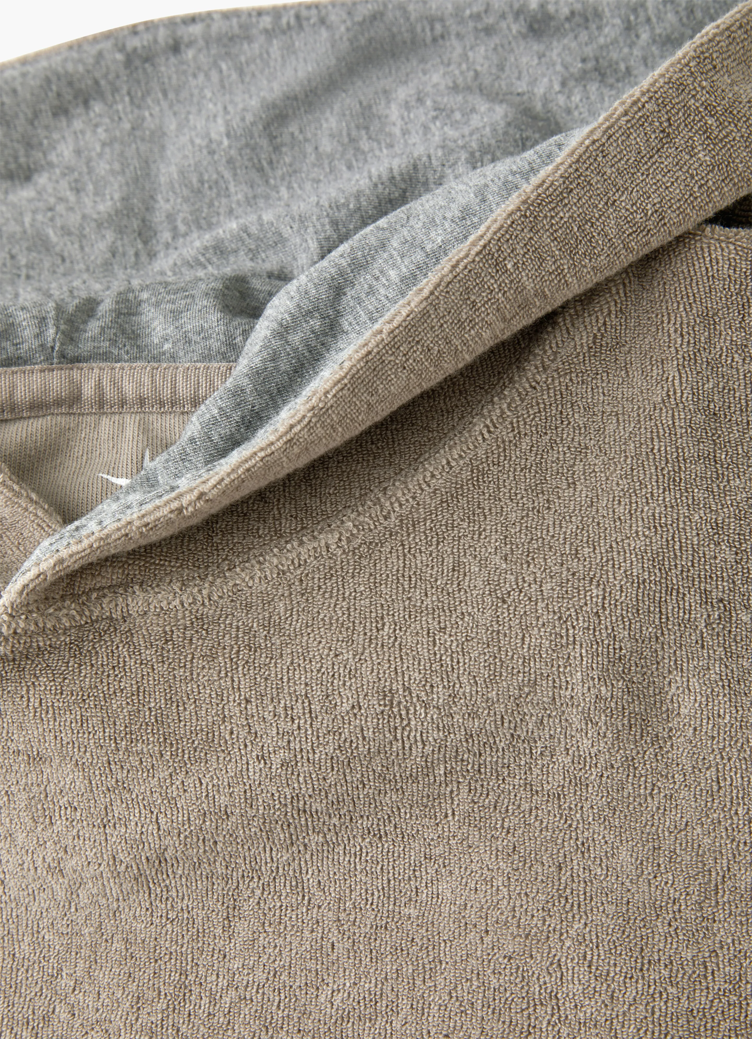 Sweat à capuche en tissu éponge