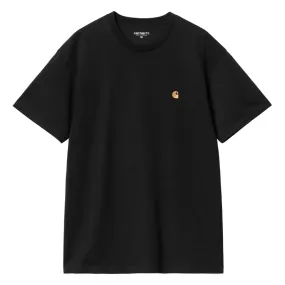 T-Shirt Carhartt WIP Chase Black / Gold