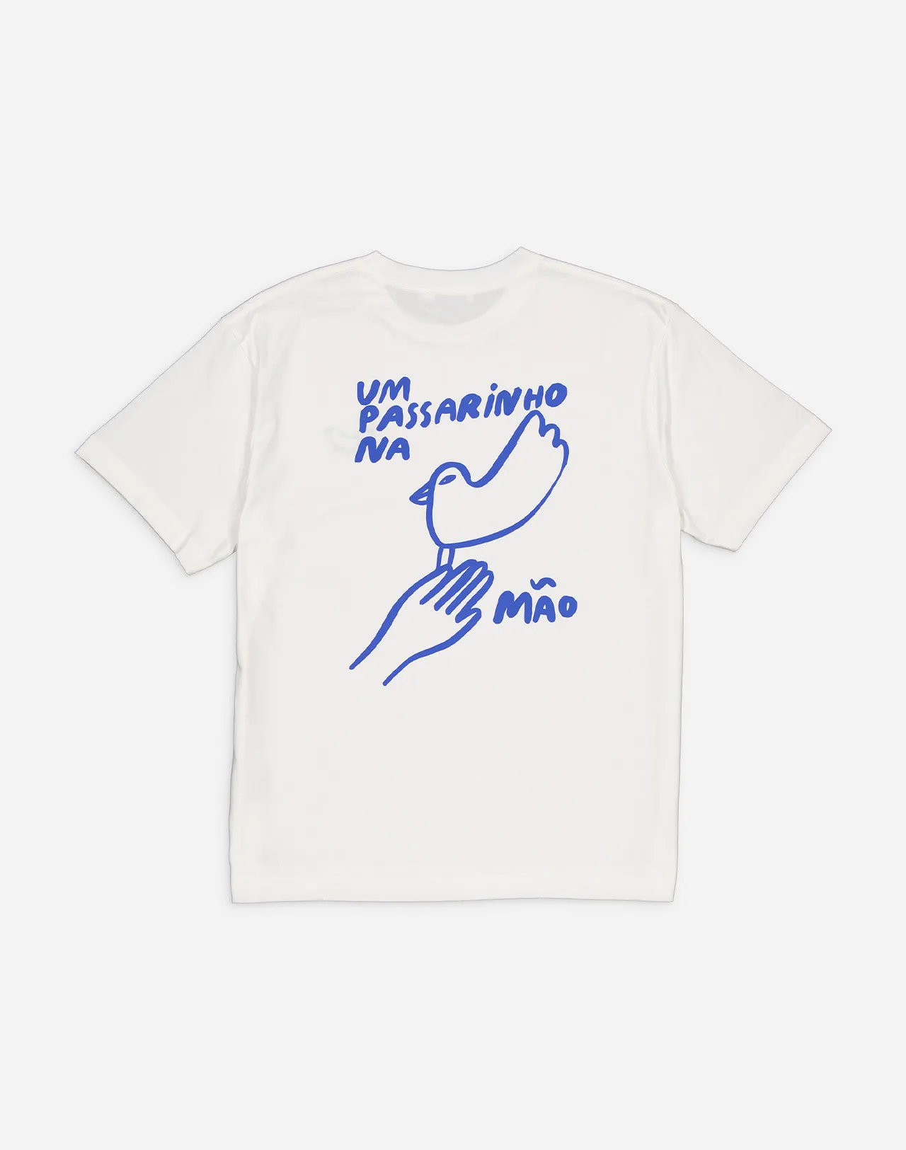 T-shirt Passarinho écru ample Taille L Couleurs Écru