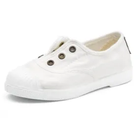 Tennis coton bio Blanco