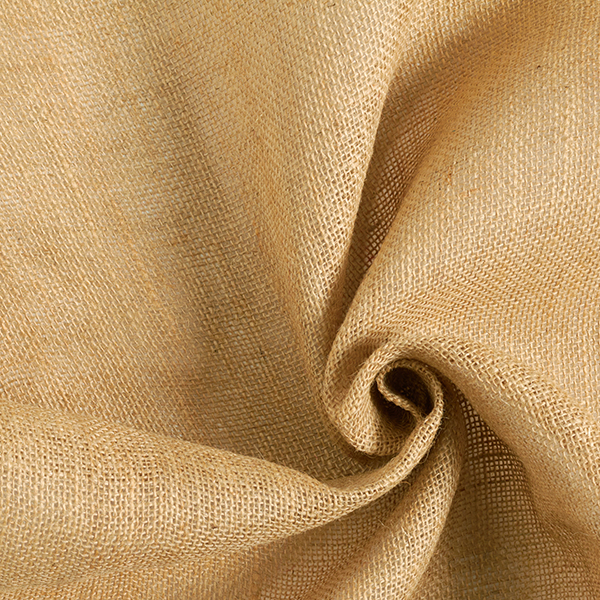 Tissu de décoration Jute Uni 150 cm – beige