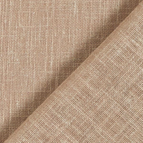 Tissu rideau voile aspect lin 300 cm – dune