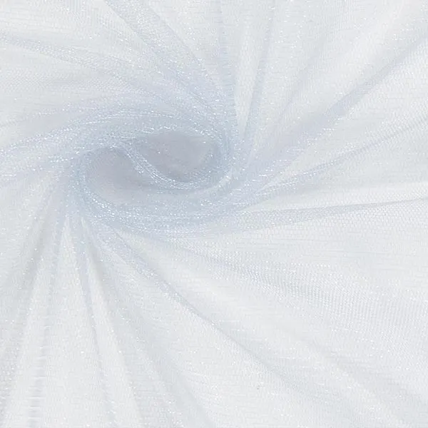 Tulle scintillant – argent