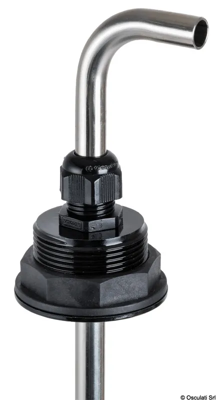 Tuyau p.réservoirs inox, plastique, alu Ø 14mm