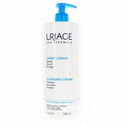 URIAGE Soin & Hygiène - Crème lavante surgras flacon à pompe 1l