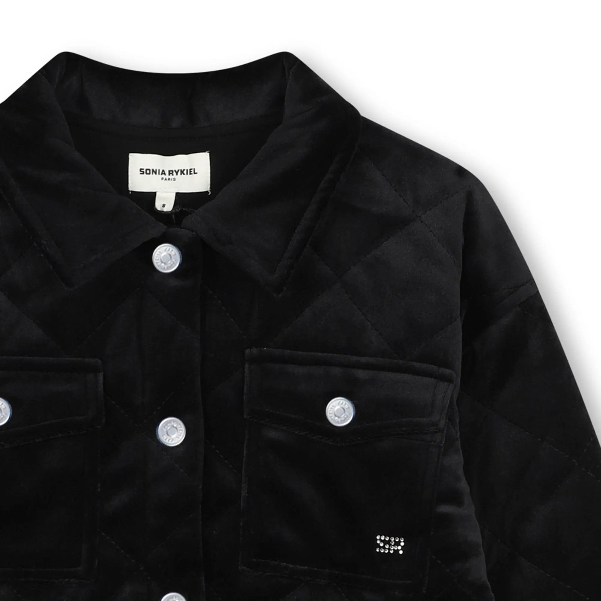Veste en velours matelassé fille Sonia Rykiel H24