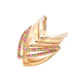 YVONNE LEON BAGUES 5 bagues empilables viviane